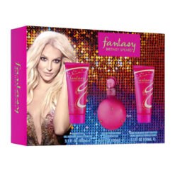 Fantasy Estuche 3 Piezas Dama by Britney Spears EDP 100 ml + Crema para el cuerpo 100 ml + Gel de ducha